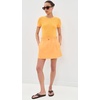 image:imageVince Womens Mid Rise Cotton Pull On SkortApricot