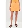 image:imageVince Womens Mid Rise Cotton Pull On SkortApricot