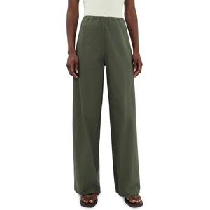 image:imageVince Womens Colette High Waist Cotton Twill Bias PantsPine Grove