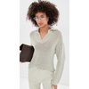 image:imageVince Womens Coated Cotton Cord PoloBeach Stone