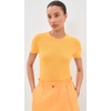 image:imageVince Womens Texture Short Sleeve Crew PulloverApricot
