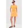 image:imageVince Womens Texture Short Sleeve Crew PulloverApricot
