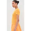image:imageVince Womens Texture Short Sleeve Crew PulloverApricot