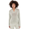 image:imageVince Womens Coated Cotton Cord PoloBeach Stone