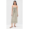 image:imageVince Womens Tie Smocked Cami DressOff WhiteSmoke