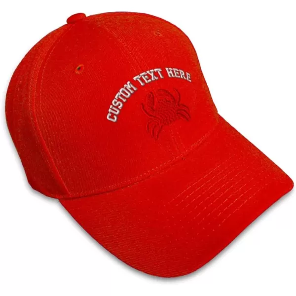 Red Personalized Text Here