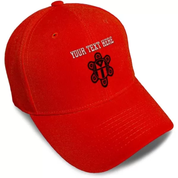 Red Personalized Text Here