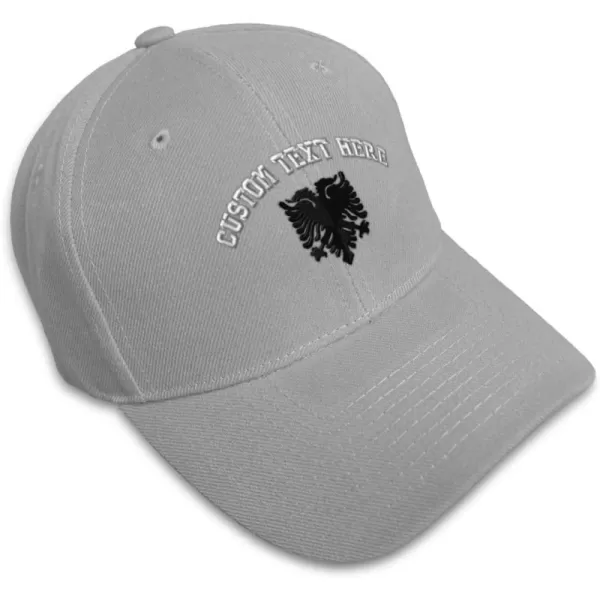 Gray Personalized Text Here