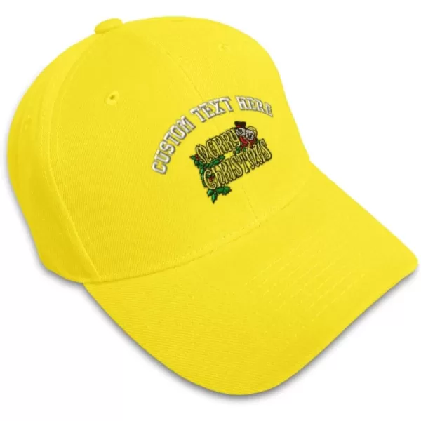 Yellow Personalized Text Here