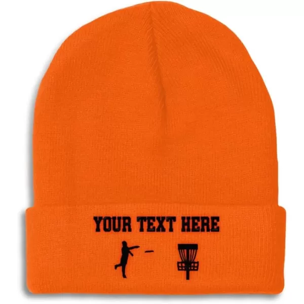 Orange Personalized Text Here