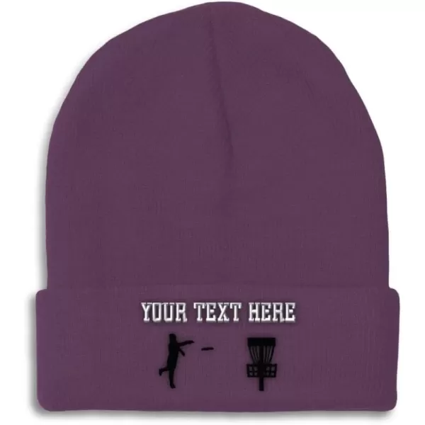 Purple Personalized Text Here