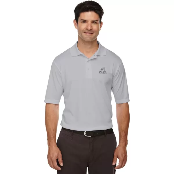 Custom Performance Golf Tees Number #1 PAPA Embroidery Polyester
