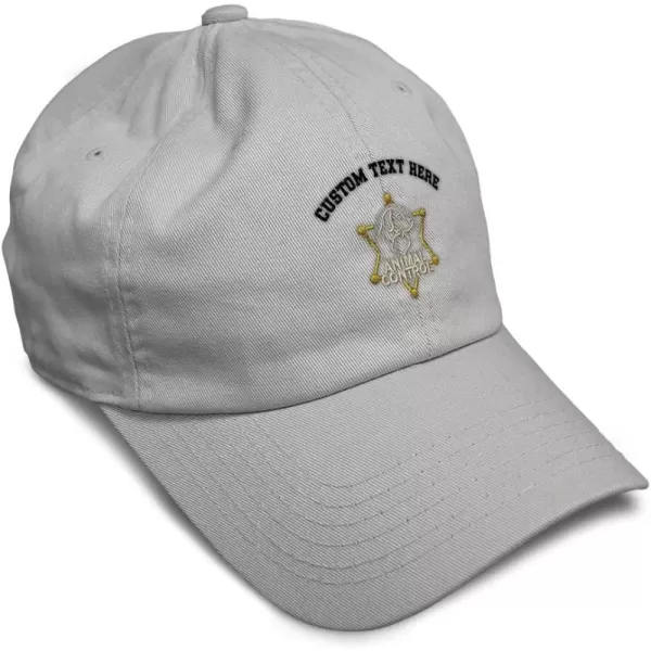 Light Grey Personalized Text Here