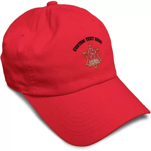 Red Personalized Text Here