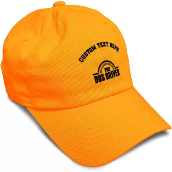 Orange Personalized Text Here