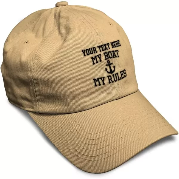 Khaki Personalized Text Here