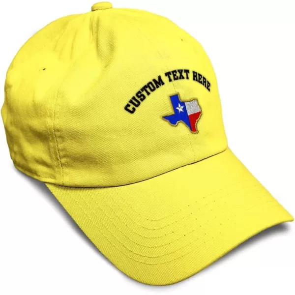 Yellow Personalized Text Here