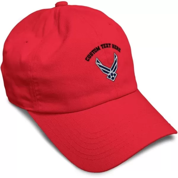 Red Personalized Text Here