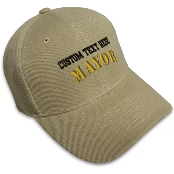 Khaki Personalized Text Here