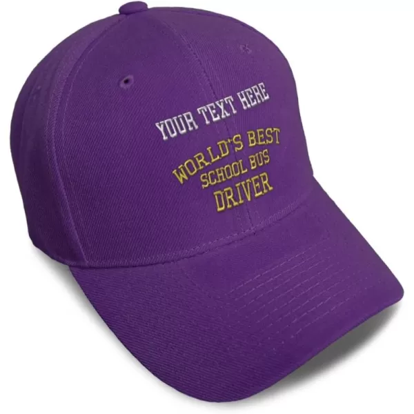 Purple Personalized Text Here