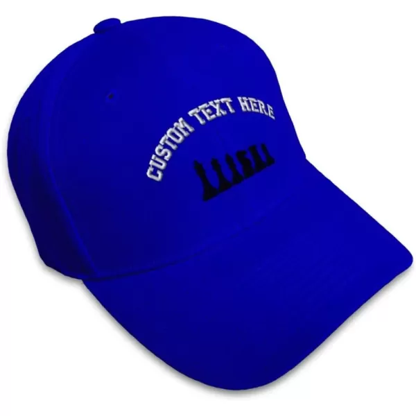 Royal Blue Personalized Text Here
