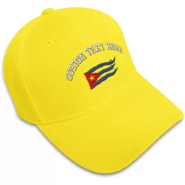 Yellow Personalized Text Here