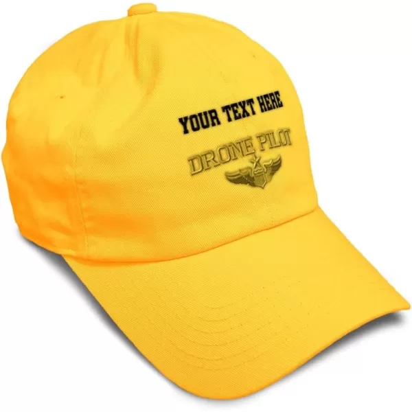 Golden Yellow Personalized Text Here