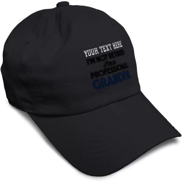 Black Personalized Text Here