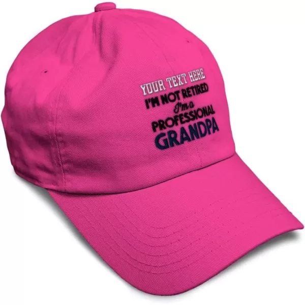 Hot Pink Personalized Text Here