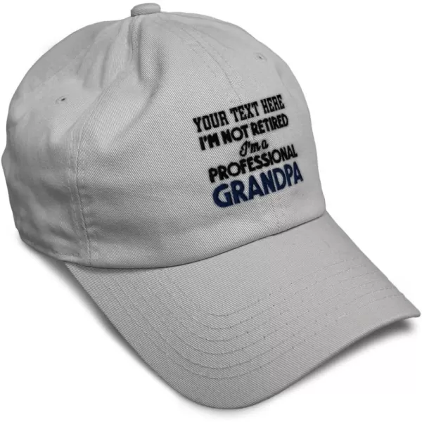 Light Grey Personalized Text Here