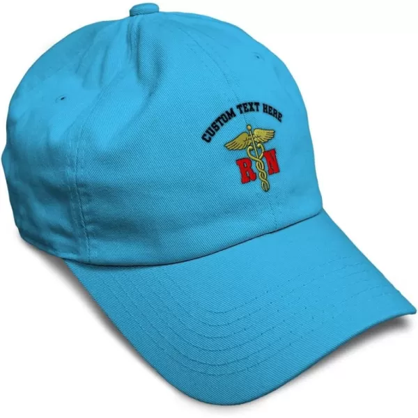 Aqua Personalized Text Here