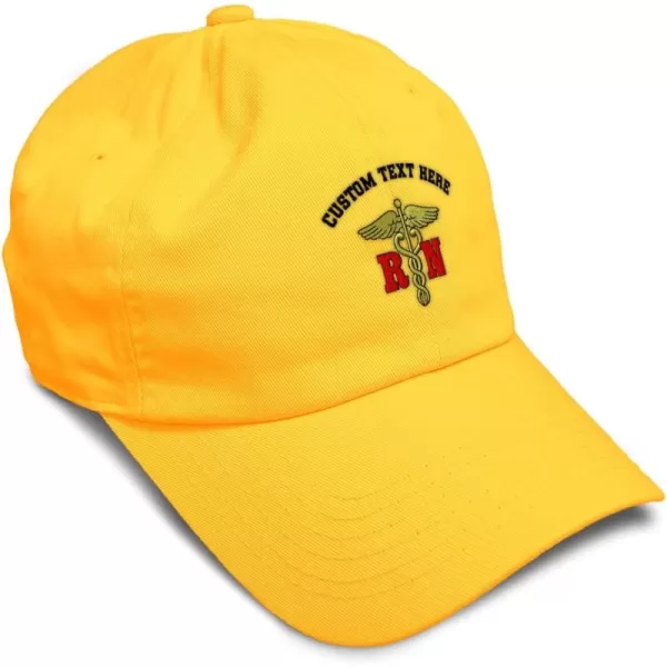 Golden Yellow Personalized Text Here