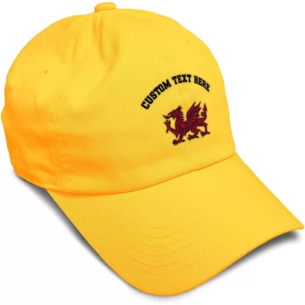 Golden Yellow Personalized Text Here