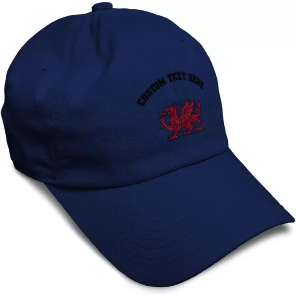 Navy Personalized Text Here