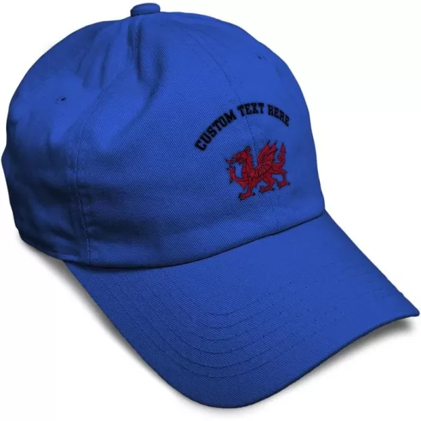 Royal Blue Personalized Text Here