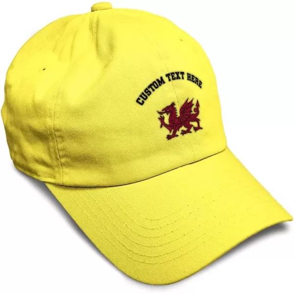 Yellow Personalized Text Here