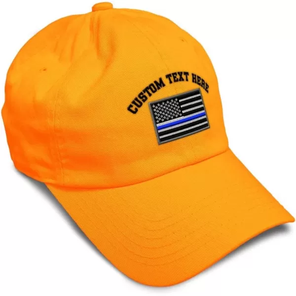 Orange Personalized Text Here