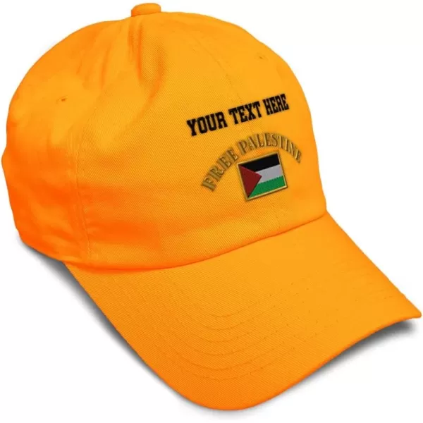 Orange Personalized Text Here