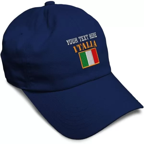 Navy Personalized Text Here