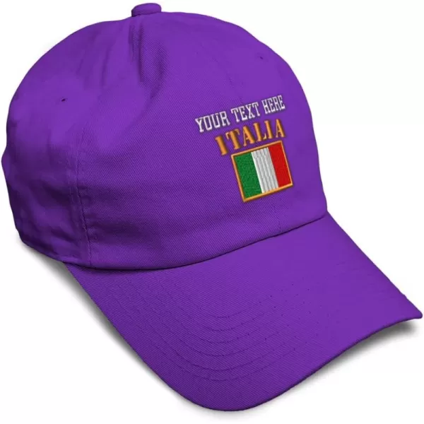 Purple Personalized Text Here
