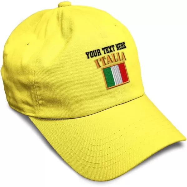 Yellow Personalized Text Here