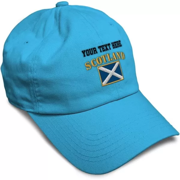 Aqua Personalized Text Here