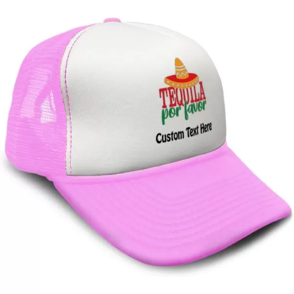 Pink Personalized Text Here