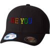 imageCustom Flexfit Hats for Men ampamp Women Gay LGBTQ Be You Embroidery Dad Baseball CapBlack Design Only