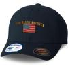 imageCustom Flexfit Hats for Men ampamp Women God Bless America Embroidery Flags Polyester Dad Hat Baseball CapDark Navy Design Only