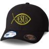 imageCustom Flexfit Hats for Men ampamp Women Jesus Fish Christian Christ Embroidery Polyester Dad Hat Baseball CapBlack Design Only