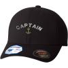 imageFlexfit Hats for Men ampamp Women Captain Anchor Sailing Embroidery Dad Baseball CapBlack