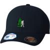imageFlexfit Hats for Men ampamp Women Disc Golf Tree and Yeti Embroidery PolyesterDark Navy