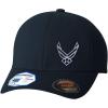imageFlexfit Left Side Panel Air Force Emblem Embroidery Hats for Men ampamp WomenDark Navy