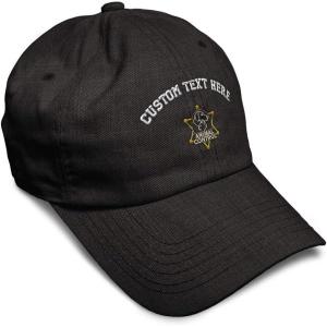 imageSoft Baseball Cap Animal Control A Embroidery Police Officer Animal Control Cotton Dad Hats for Men ampamp WomenDark Denim Personalized Text Here